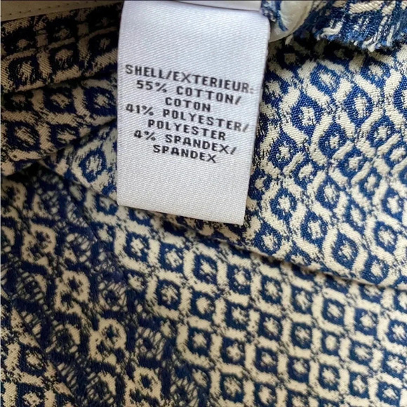 Diane von Furstenberg Jeannie Blue White Fit & Flare Mini Dress Size 6 NWT - Picture 15 of 16